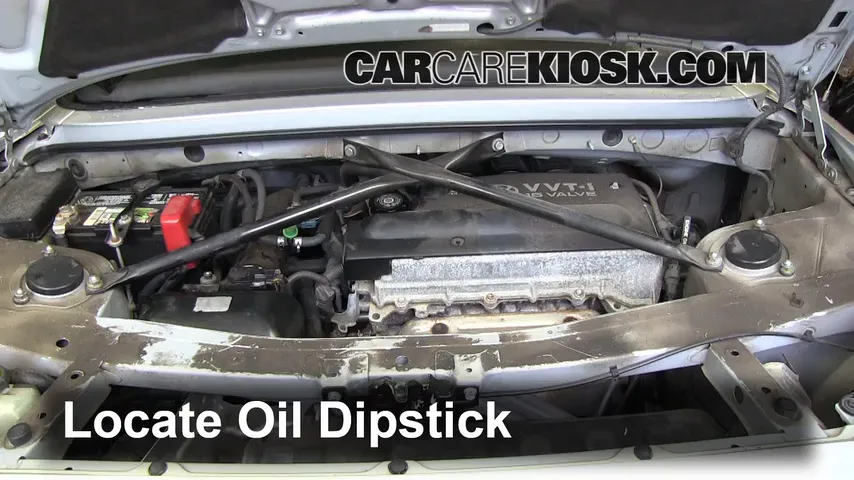 2000 Toyota MR2 Spyder 1.8L 4 Cyl. Oil Check Oil Level